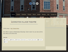 Tablet Screenshot of lexingtonvillagetheatre.com